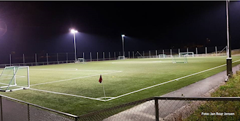 Fotballkamper på kunstgressbanen